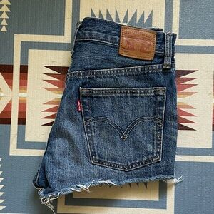 Levi’s 501 button fly shorts